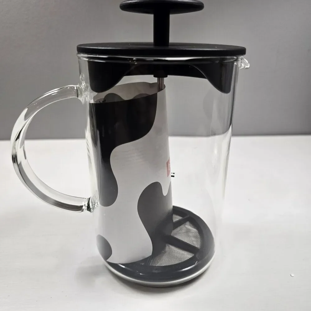 Bodum Latteo 1446 Manual Milk Frother, 8 oz. Use for Cocktails & Dressings Too